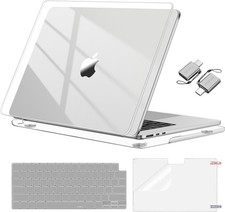 Crystal Clear Case for MacBook Air 13 inch M5 M4 M3 M2, Protective Cover picture