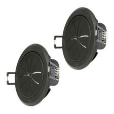 Construct Pro™ Speedy’Z™ Spring-Lock 2″ Cable Pass Through Port (Black, Pair) picture