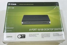 D-Link DES-1108 8-Port 10/100 Desktop External Switch - Brand New Sealed picture
