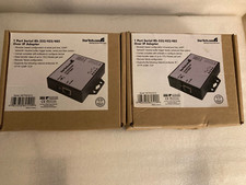 StarTech 1 Port RS-232/422/485  IP ADAPTER NETRS2321E W/ Software - LOT OF 2 picture