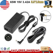 ✅19V 3.42A Laptop Power Supply AC Adapter Charger for Acer Toshiba Gateway 65W picture