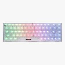 HIGROUND BASECAMP 65 KEYBOARD - OPAL (WHITE FLAME SWITCH) - OPAL picture