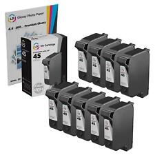 LD Products Replacement for HP 45 / 51645A Black Ink Cartridges 9-Pack picture