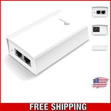 Gigabit PoE Injector - 48V Passive Power Adapter for Easy Setup & Installation picture