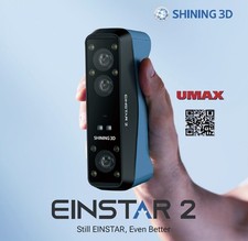EINSTAR 2 Professional Wireless 3D Scanner, Hybrid Blue Laser & IR, 90FPS picture