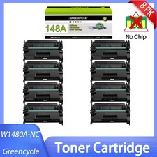 148A High Yield Toner 8 Pack no Chip 3000 Pages Compatible HP W1480A 4001 4101 picture