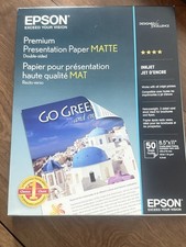 Epson - S041468 - Premium Matte Presentation Paper, 45 lbs., 11 x 14, 50 Sheets picture