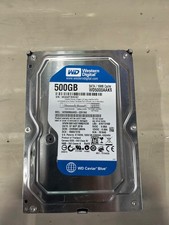 WESTERN DIGITAL WD CAVIAR BLUE 500GB SATA WD5000AAKS WORKING - PREOWNED picture