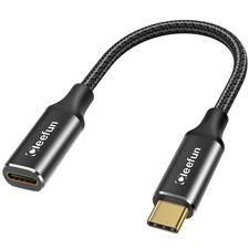 USB-C Extension Cable - 1Ft, 1-Pack, USB-C Male to Female, 10Gbps Data picture