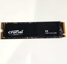 Crucial P3 500GB M.2 2280 NVMe PCIe 3.0 Internal SSD Laptop/PC CT500P3SSD8 picture