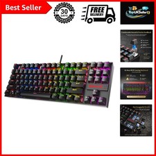 K552P Mechanical Gaming Keyboard TKL with 18 Backlight Modes, Hot-Swappable R... picture