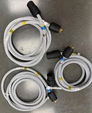 Hubbell 15ft NEMA L6-30P to L6-30R 10AWG 30A 250V Braided Power Cable picture