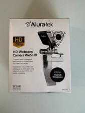 Aluratek AWC01F HD 1080p USB Webcam. Supports both MacOS and Window picture