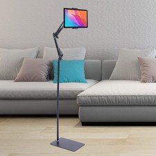 Adjustable Floor Mount Tripod Stand Holder Bracket for 12-18cm Tablet iPad Phone picture
