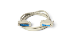 6ft DB25 Male to DB25 Female Cable Beige Extension - Beige picture