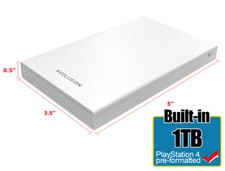Avolusion HD250U3-WH 1TB USB 3.0 Portable External Gaming PS4 Hard Drive  picture