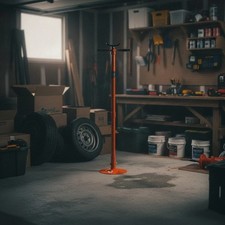 Versatile Under Hoist Jack Stand - 3/4 Ton Load Capacity, Ideal for Car Repairs picture