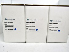 3-Pack Compatible Toner Print Cartridge Samsung CLP-660 CYAN - NO RETURN  picture