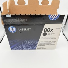 HP 80X CF280X Black High Yield Toner Cartridge 400 M401 New Open Box  picture