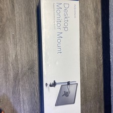 Insignia- Desktop Mount for Monitors up to 35Wide - Black NEW OPEN BOX picture