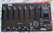 8 GPU Mining Motherboard 8 PCIe Slots LGA1151 ONDA B250 D8P Unused picture