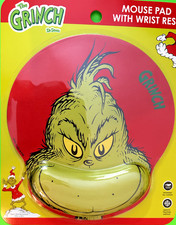Dr Seuss The Grinch Mouse Pad Wrist Rest Non-Slip Home Office  Gift  Fast Ship picture