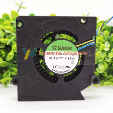 1PC brand new SUNON EF70151S1-C010-S9A Cooling Fan 7015 DC12V 4.80W 7CM 4Pin picture