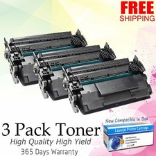 3PK CF287A 87A Toner Cartridge For HP LaserJet Pro M501dn M501n M506n Printer picture