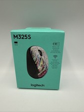 Logitech M325S Wireless Mouse Celebration Black 910-007525 FACTORY SEALED *NEW* picture