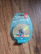 Memorex LightScribe DVD+R 10 Pack New, 4.7 GB 120 Minutes Video 16X  picture