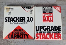 Vintage STAC Stacker 3.0 & 4.0 Software Lot for Windows DOS 3.5