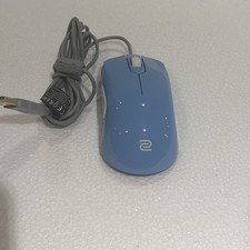 BenQ Zowie S1 DIVINA Wired Gaming Mouse Light Blue Symmetrical Design picture