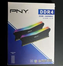 SEALED PNY 32GB (2 x 16GB) 3600MHz CL18 EPIC-X RGB DDR4  Desktop Memory Kit picture