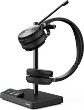 Yealink WH62 Dual UC Dect Wireless Noise Canceling Headset USB Enabled DeskPhone picture