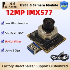 12MP IMX577 USB3.0 Camera Module 100° Autofocus IR-Cut Filter UVC 30fps Webcam picture