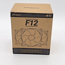 Antec 120mm Case fan PC Fan 4-pin F12 Series Blue Color One Fan picture
