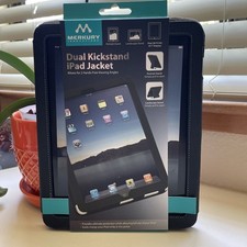 Merkury Innovations Dual Kickstand iPad Jacket, 9.7