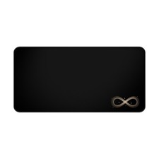 Sleek Black Desk Mat | Modern Office Decor, Gaming Mat, Home Office [...] picture