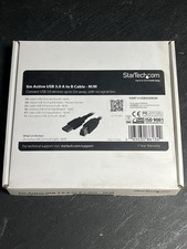 StarTech USB3SAB5M 5m Active USB 3.0 A-to-B Cable — New in Box picture
