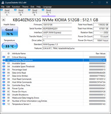 [ BULK LOT of 20] NVMe 512GB SSD 2230 KIOXIA/WD 70%+ Health picture