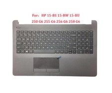 Laptop Plamrest With Touchpad For HP 15-BS 15-BW 250 255 256 G6 929906-001 Grey picture