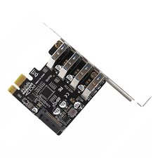 4-Ports PCI-E To USB 3.0 HUB PCI Express Expansion Card Adapter 5Gbps PH64 VL805 picture