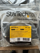 StarTech 6’ DVI-I Dual Link Digital Analog M-M DVI Cable 6ft 1.8m picture