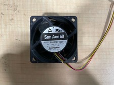 9G0612P4S0041 SANYO DENKI FAN12VDC RBLS TACH W San Ace 60 picture
