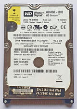 60GB IDE Western Digital WD600VE-08HDT0 P-ATA 5400RPM 8MB HDD 2.5