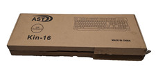 2X AST Kin-16 USB Standard Keyboard Black picture
