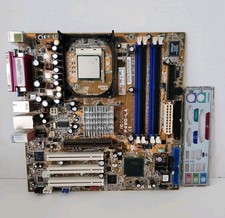Vintage Asus P4SD-LA Motherboard w/ 2.4ghz Pentium 4 CPU & IO Shield Tested 478 picture