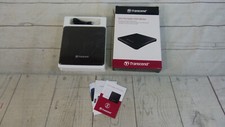 Transcend Extra Slim Portable DVD Writer TS8XDVDS-K Black picture