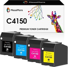 MasaiMara for Lexmark C4150 Toner Cartridge Toner 16k High Yield 4 pack - picture