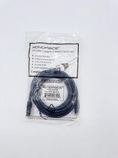 🆕 Monoprice 9799 Cat6 Ethernet Patch Cable 7ft Black RJ45 UTP 550MHz – New picture